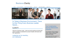 Desktop Screenshot of businessclaritygroup.com